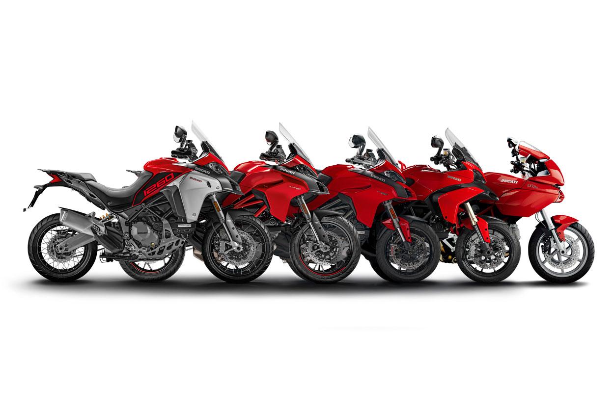 Todas las versiones de la Ducati Multistrada