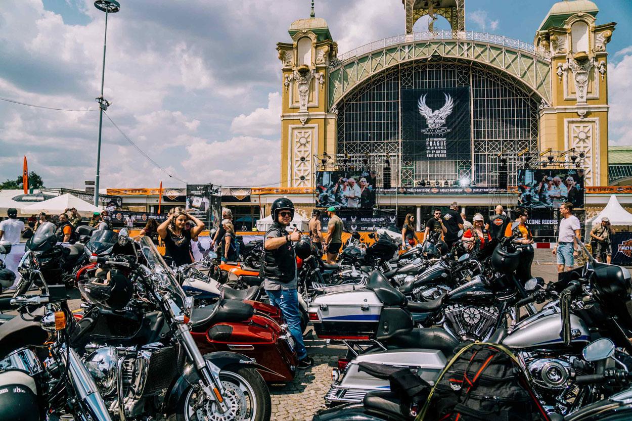 Harley Davidson 115 Aniversario en Praga
