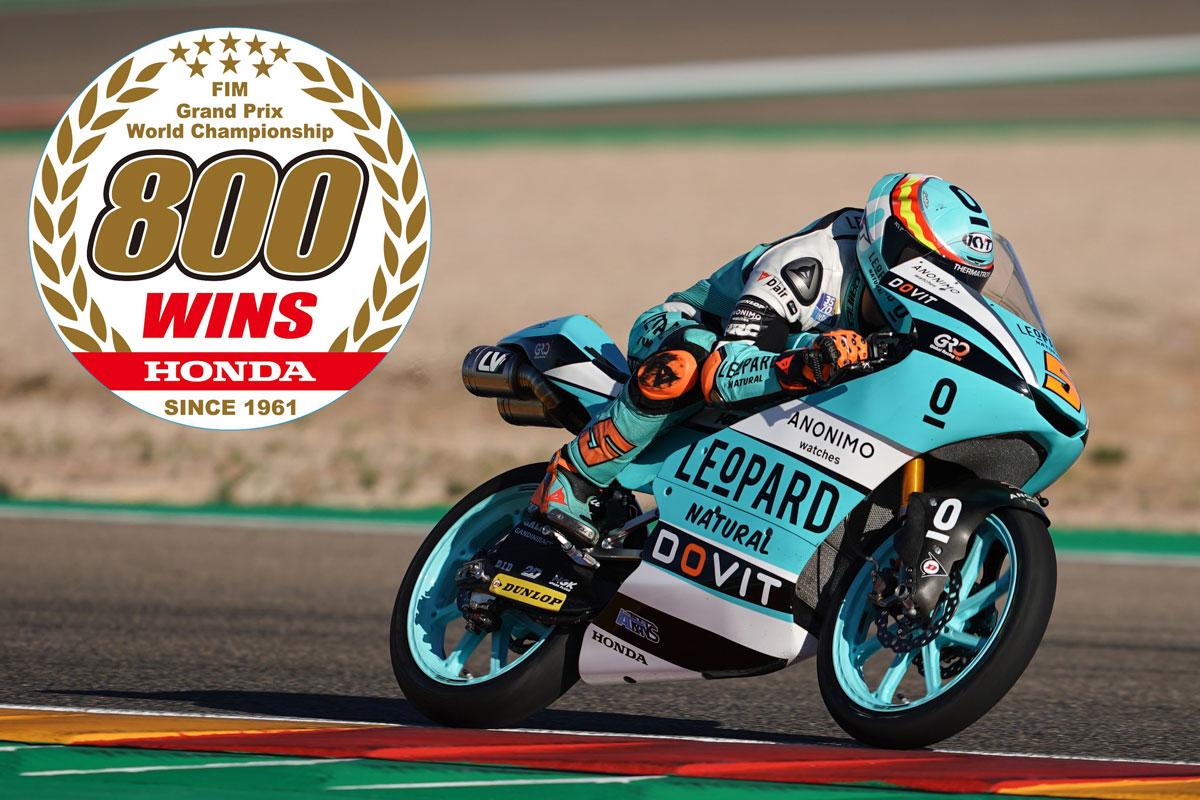 Honda 800 victorias en grandes premios