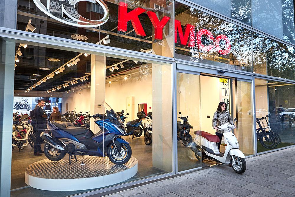 KYMCO Showroom Madrid