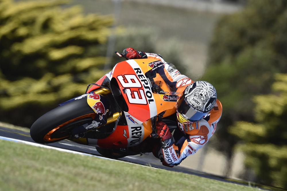 Marc Marquez, entrenamientos MotoGP Australia
