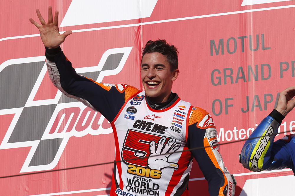 Marc Marquez, campeon del mundo 2016
