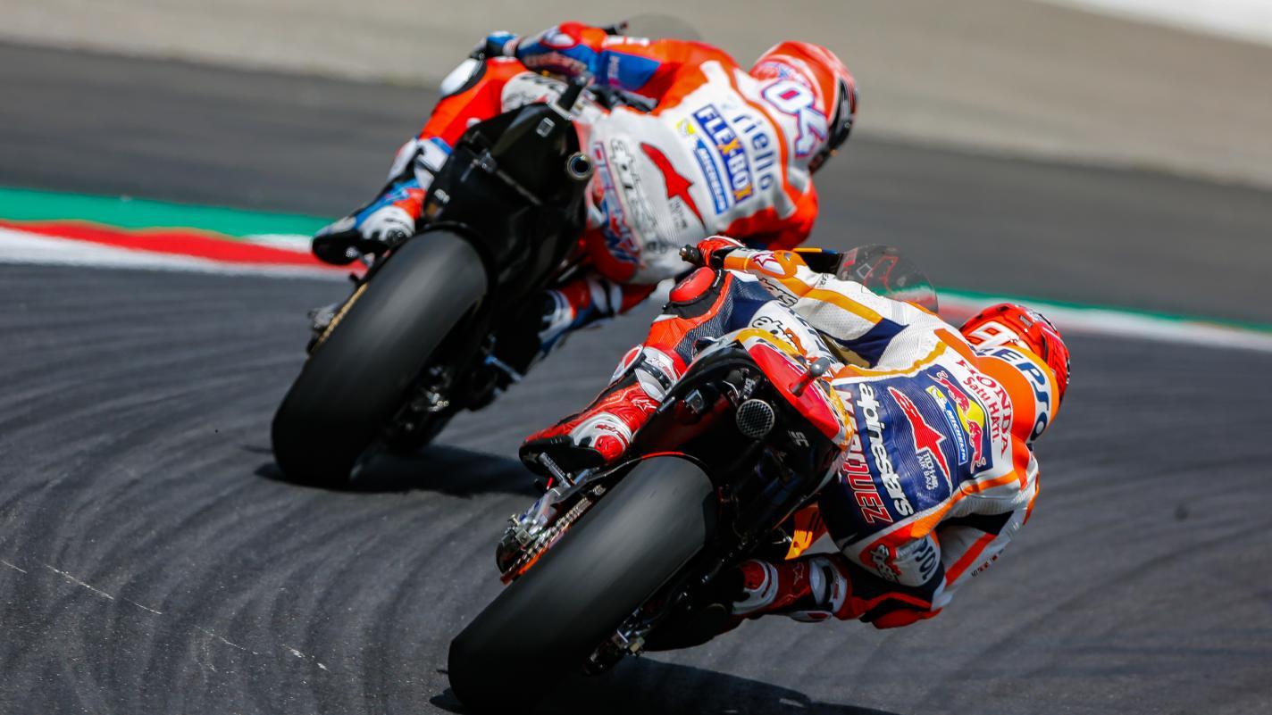 Marquez y Dovizioso Red Bull Ring
