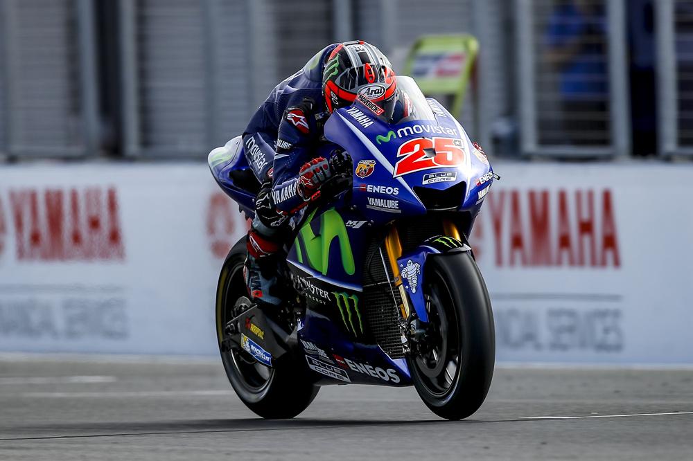 Maverick Viñales logra el mejor tiempo en los entrenamientos de Australia