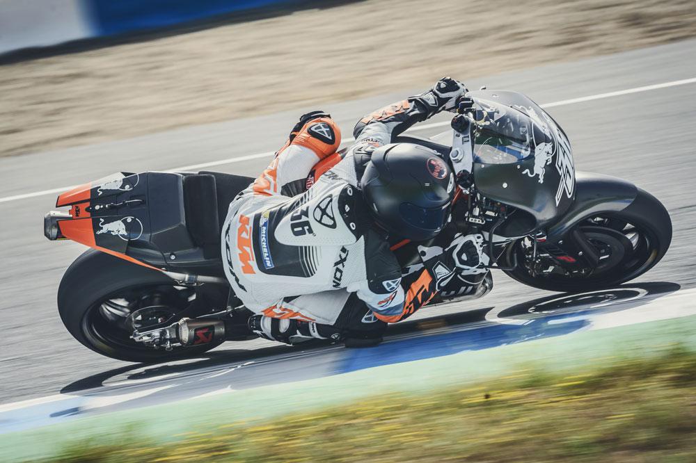 MIka Kallio durante los entrenamientos KTM MotoGP