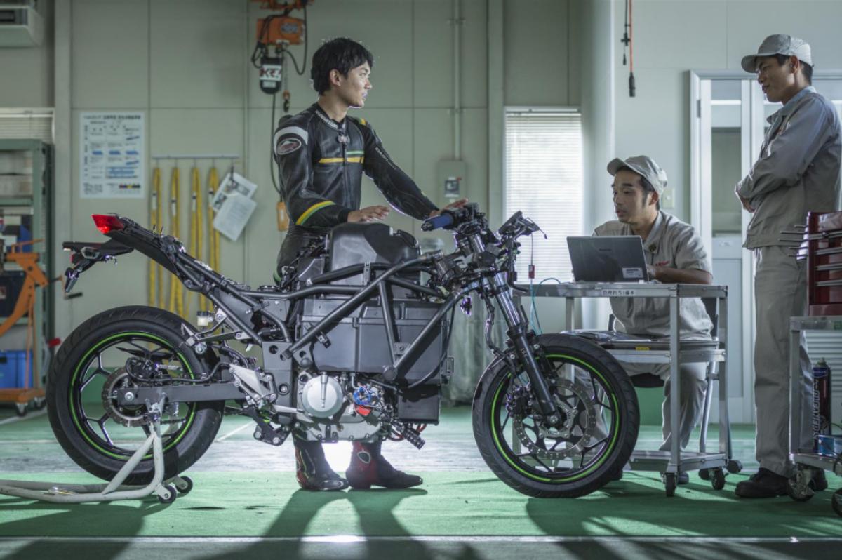 El futuro verde de Kawasaki, sus motos serán eléctricas en 2035