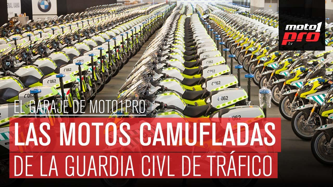 Motos camufladas de la Guardia Civil de Tráfico