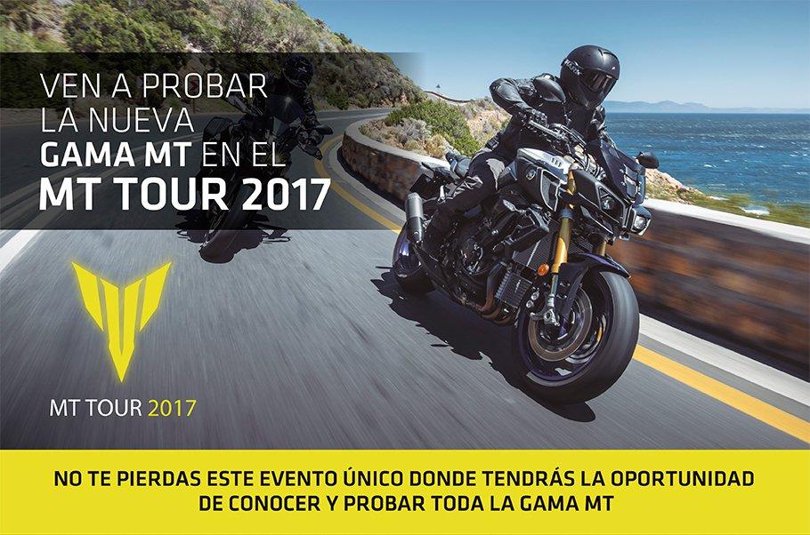 Yamaha MT tour 2017