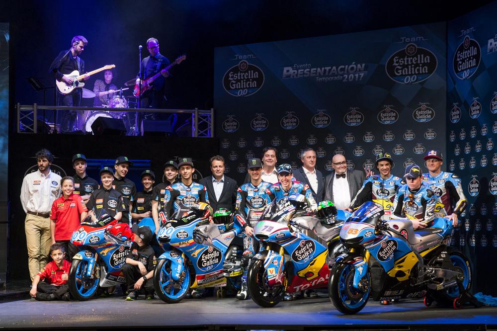 Presentación Equipo Estrella Galicia Mundial de Motociclismo