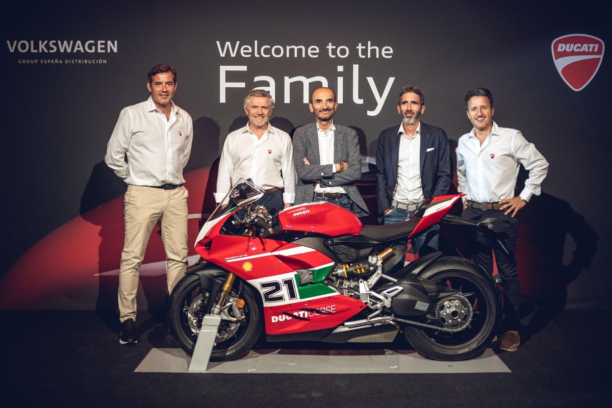 Ducati, en España con Volkswagen Group en 2024: puesta de largo
