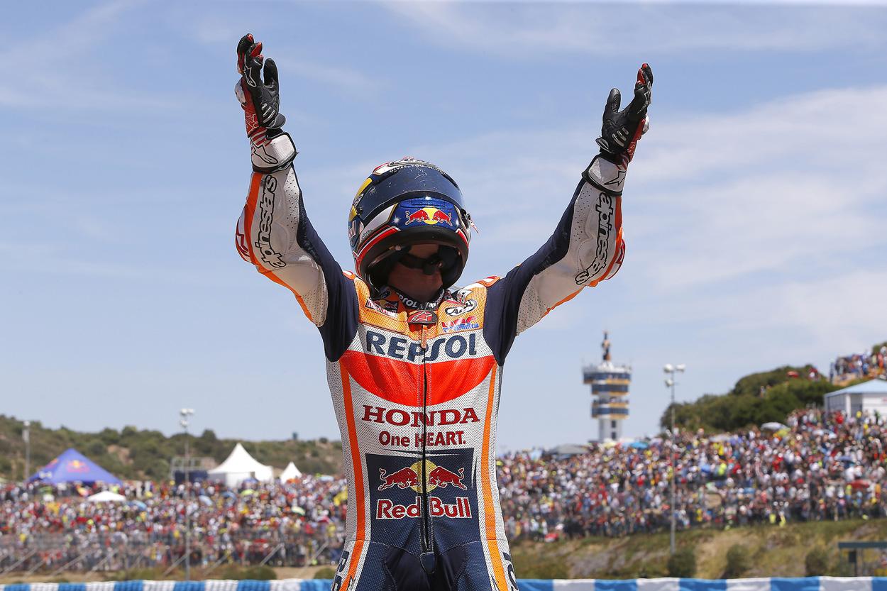Marc Márquez llega cargado de energías al Gran Premio de Jerez 2018