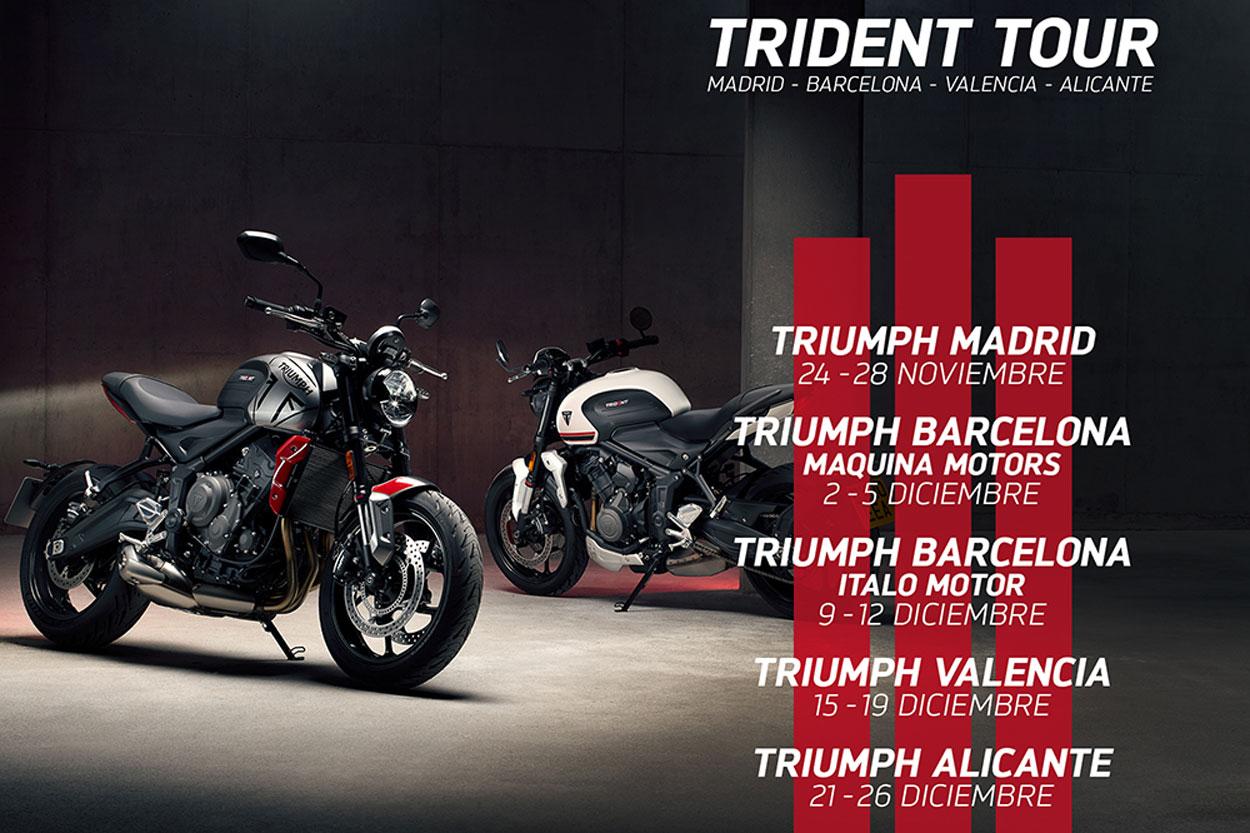 Fechas del Triumph Trident Tour