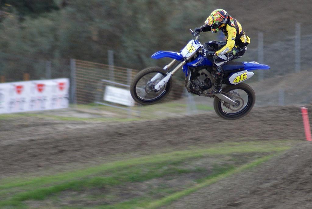 Valentino Rossi accidente Cavallara