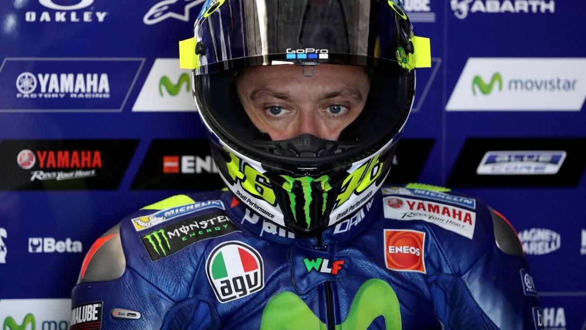 Valentino Rossi fractura tibia perone operado con exito