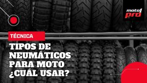 Técnica: Tipos de neumáticos de moto... ¿cuál usar?