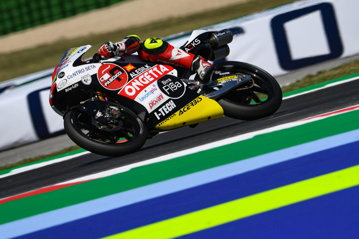 Tatsuki Suzuki logró la pole en Moto3 del GP de San Marino