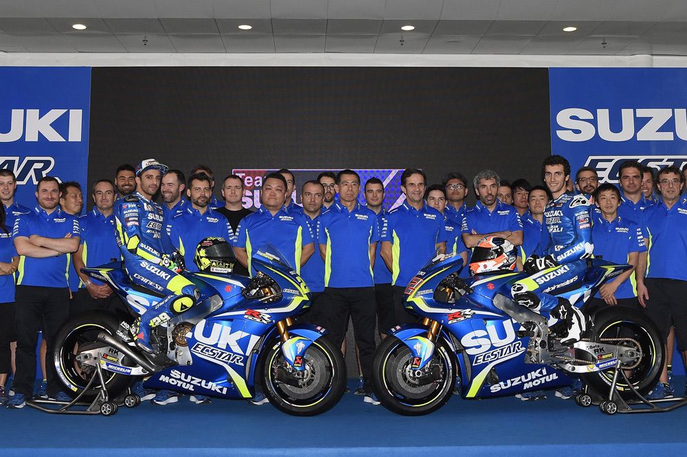 Presentacion del equipo Suzuki MotoGP 2017