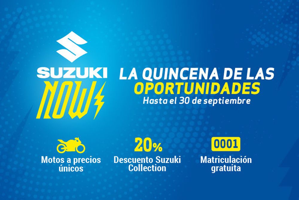 Suzuki Now Promociones septiembre 2018