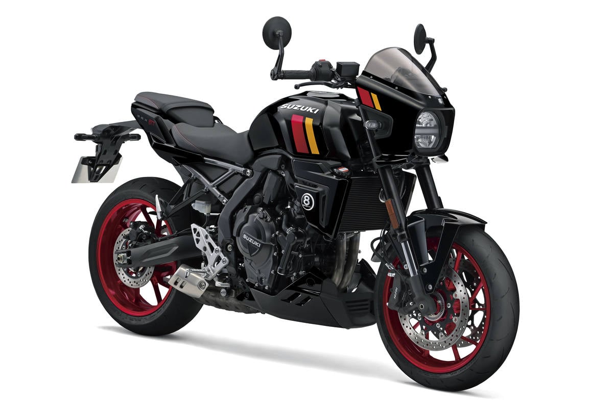 Â¡Sorpresa! Suzuki lanza una versiÃ³n naked retro: GSX-8TT