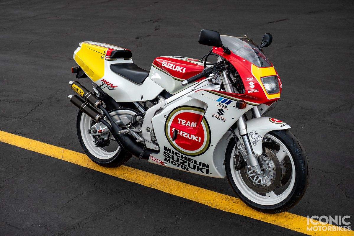 Moto de ensueÃ±o: Suzuki RGV 250 Lucky Strike 1991