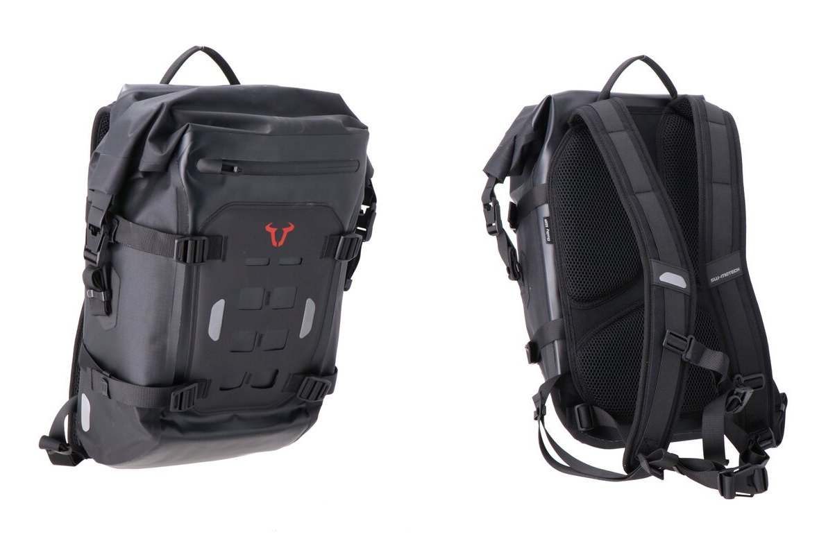 Prueba mochila SW-Motech Daily WP: impermeable y práctica
