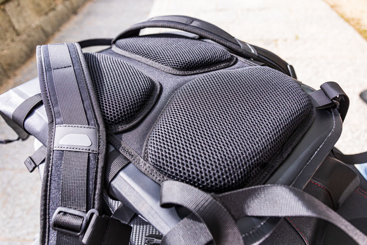 Prueba mochila SW Motech Daily WP: impermeable y práctica
