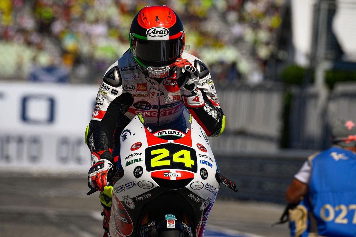 Tagsuki Suzuki logró la victoria del Gran Premio de San Marino en la categoría Moto3