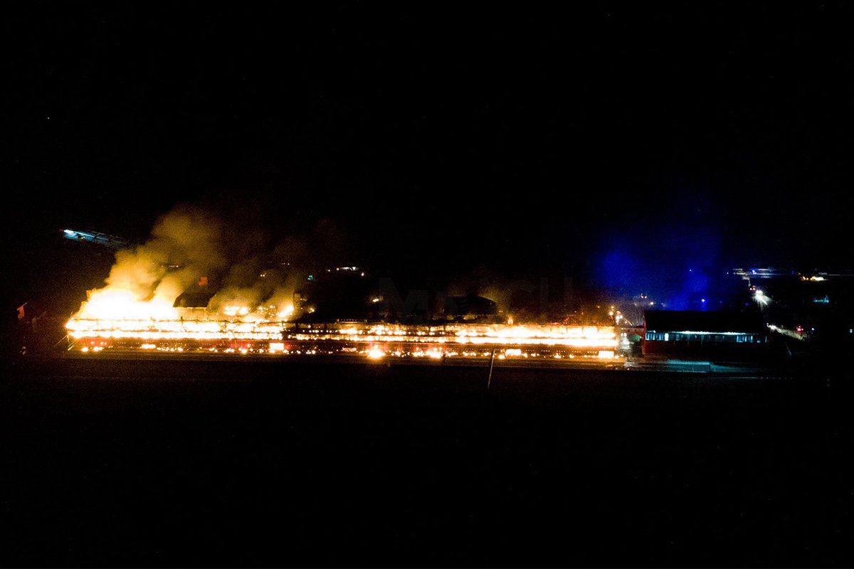 El circuito de Termas de Río Hondo, en Argentina, arrasado por un incendio El circuito de Termas de Río Hondo, en Argentina, arrasado por un incendio