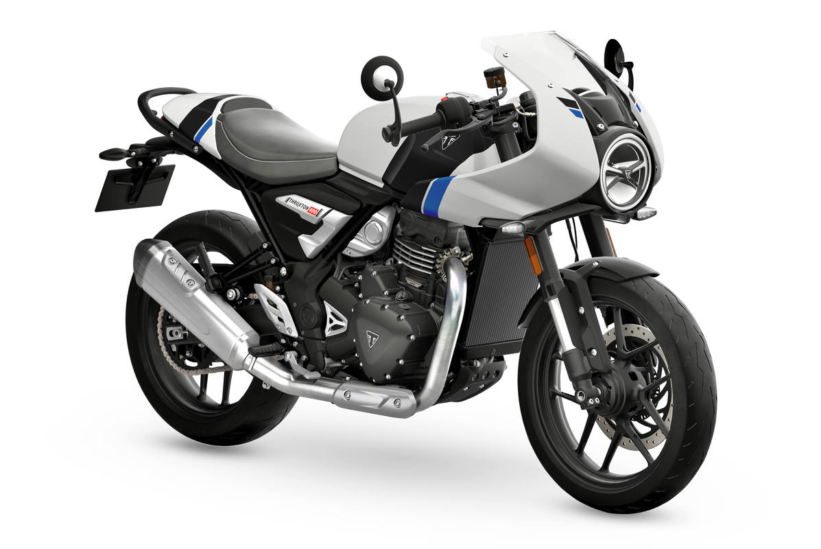 ¡Nuevas Triumph Tracker y Thruxton 400! Flat Track y Café Racer para carnet A2