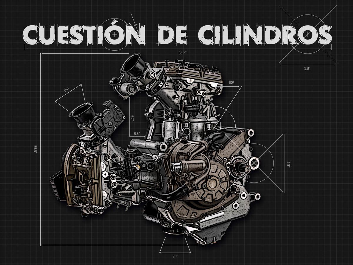 Tipos de motores de moto: Cilindros