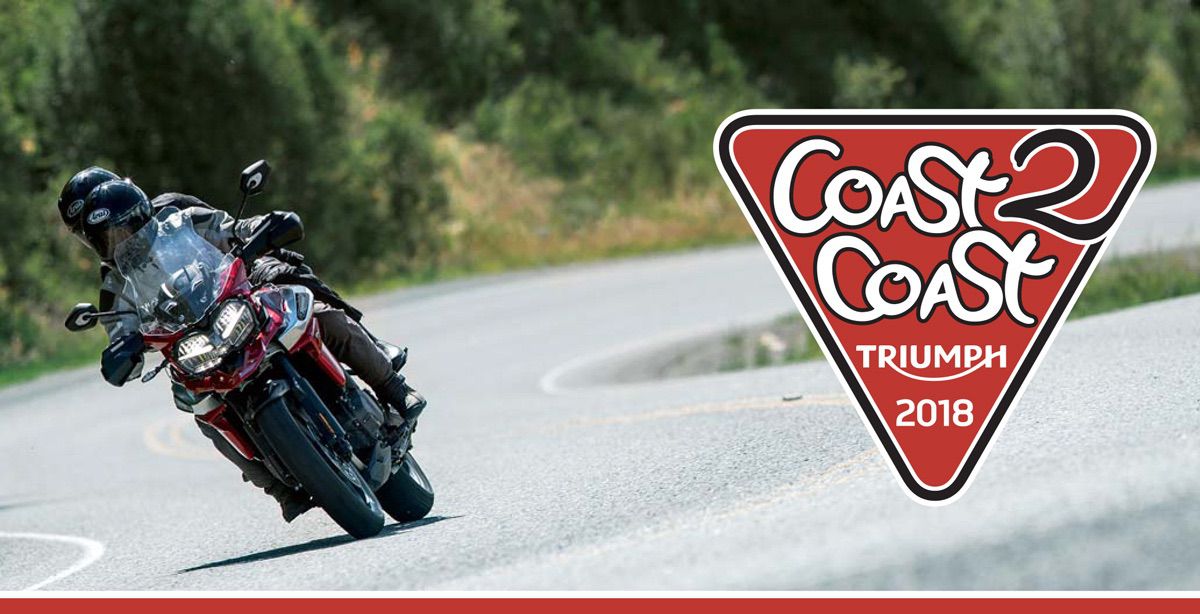 Triumph Coast2Coast 2018 Triumph Coast2Coast 2018