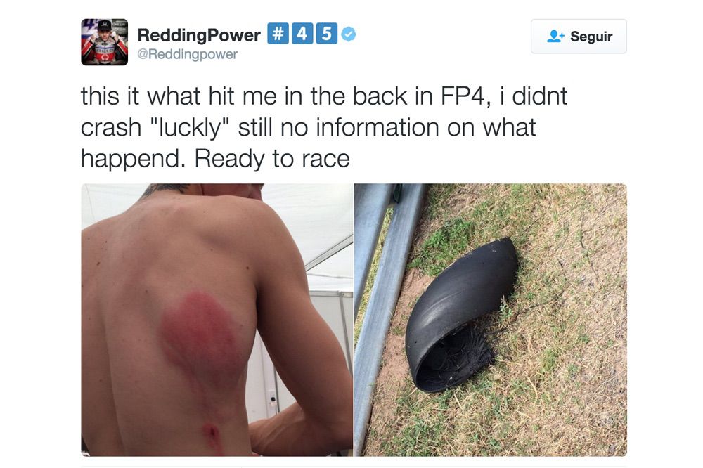 Scott Redding, accidente en Argentina Scott Redding, accidente en Argentina