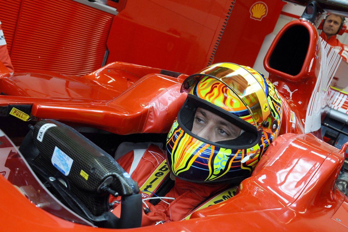 Valentino Rossi Con El F1 Y La Reacci n De Schumacher Moto1Pro