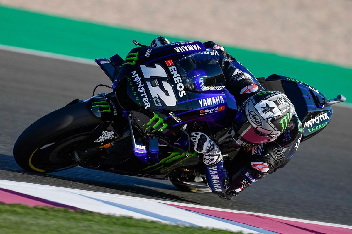 Maverick Viñales logró la pole del GP de Qatar 2019