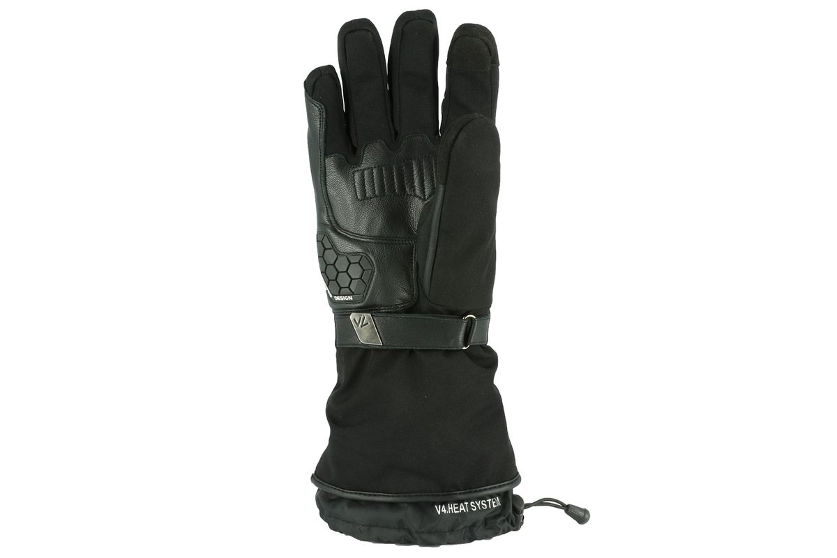 Guantes calefactables Vquattro: despídete del frío con un botón