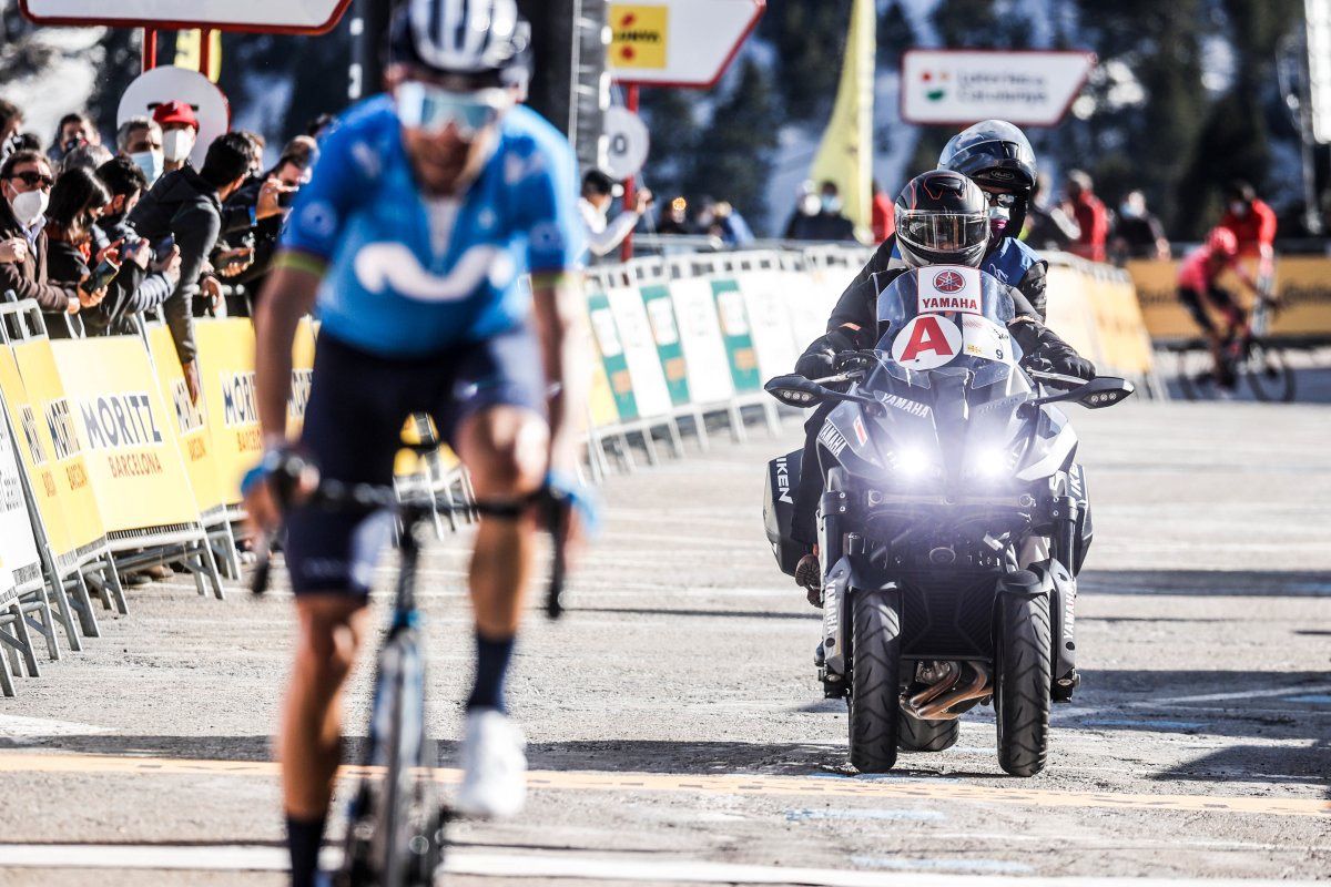 Yamaha Niken: un año más protagonista de la Volta Ciclista